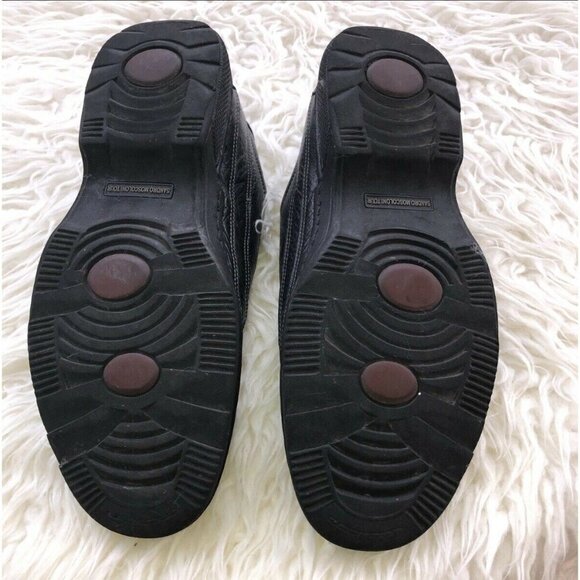SANDRO MOSCOLONI Tour Mens Black Leather Oxford Comfort Shoes Brazil Sz … main image 8